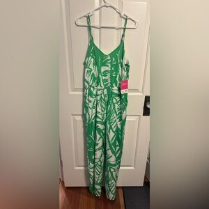 Target Lily Pulitzer Green and White Leaf Print Dress